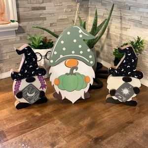 Set of 3 Autumn Gnomes.